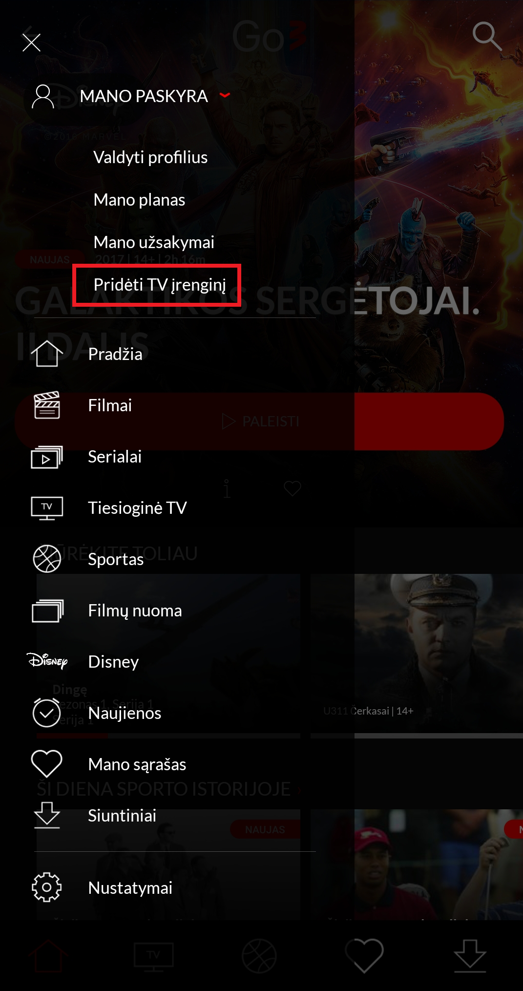 Go3 Naudojimas Televizoriuje Go3 Pagalba go3-naudojimas-televizoriuje-go3-pagalba